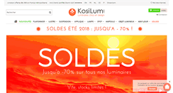 Desktop Screenshot of kosilum.com